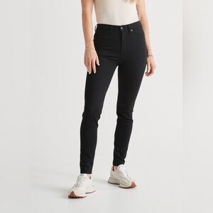 H&M Divided Soft Stretch Black Denim Skinny Jegging style Size 6​​​​​​​​​​